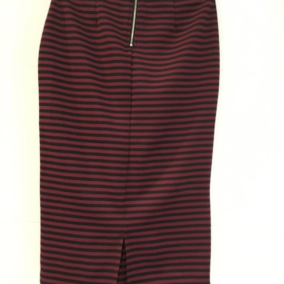 Striped Pencil Skirt - Picture 3 of 6